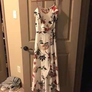 Long flower dress